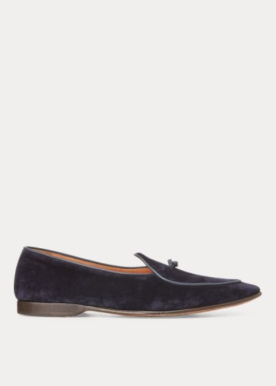 Men's Ralph Lauren Belvin Velvet Slippers | 706431SDK